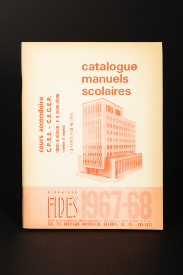 Catalogue manuels scolaires - cours secondaire, C.P.E.S. - C.E.G.E.P.