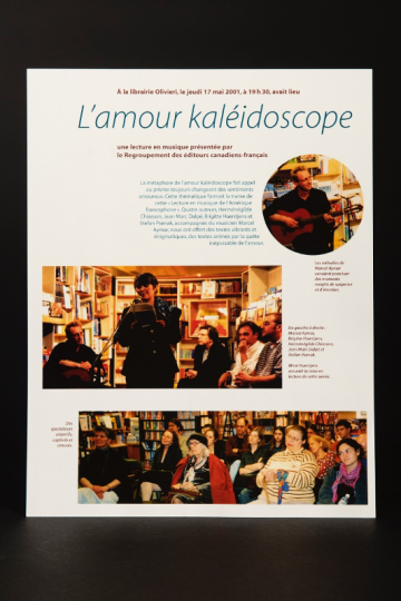L'amour kaléidoscope, Document promotionnel, 2001 (1)